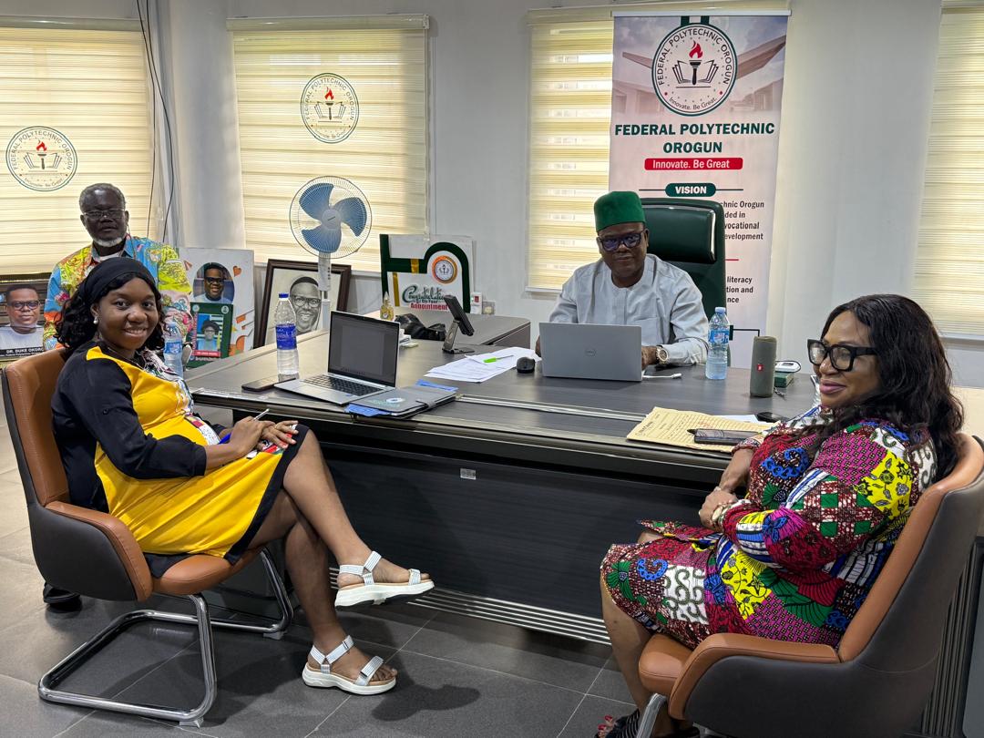 Federal Polytechnic Orogun Rectorate & Staff